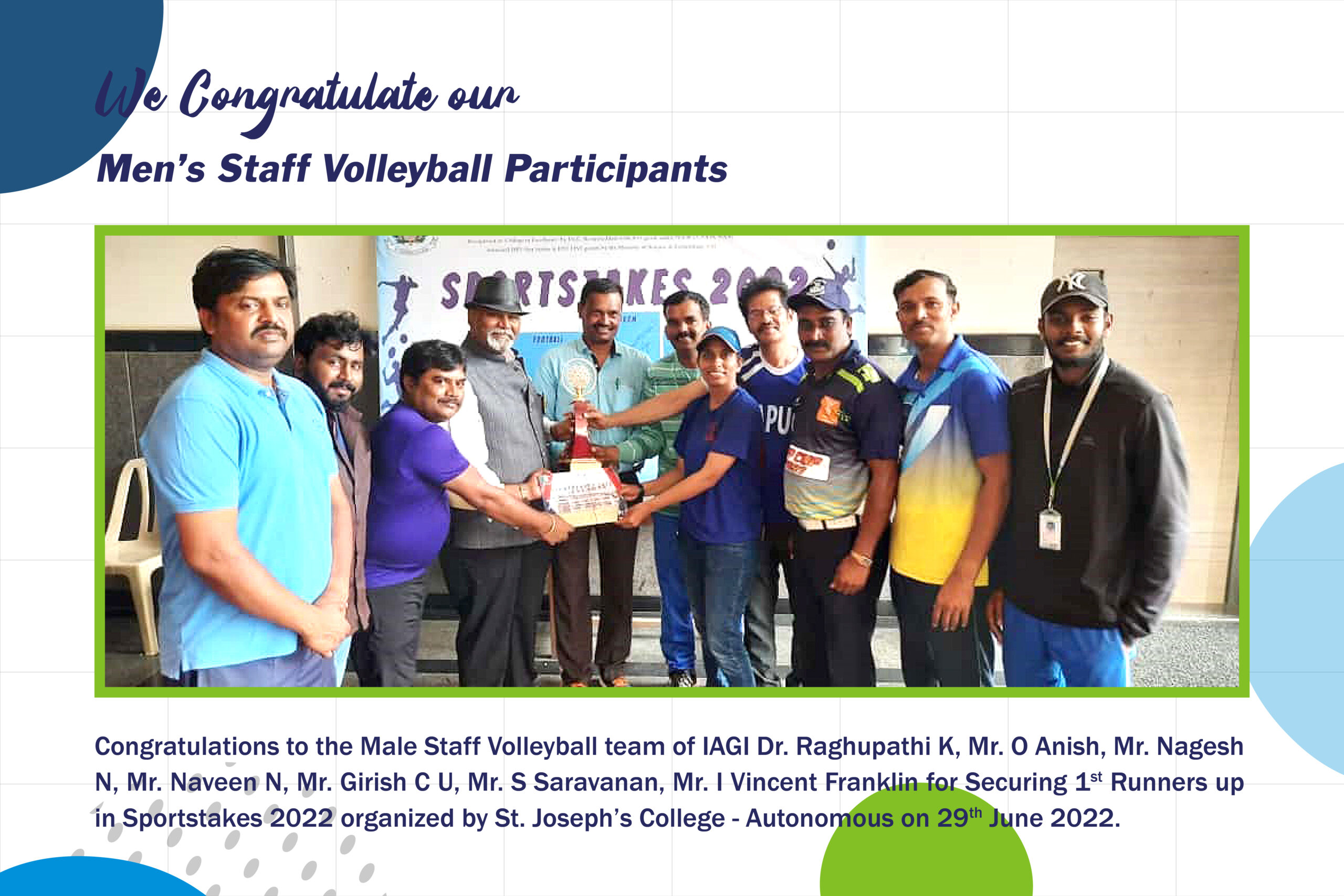Sports Achievers – Volleyball