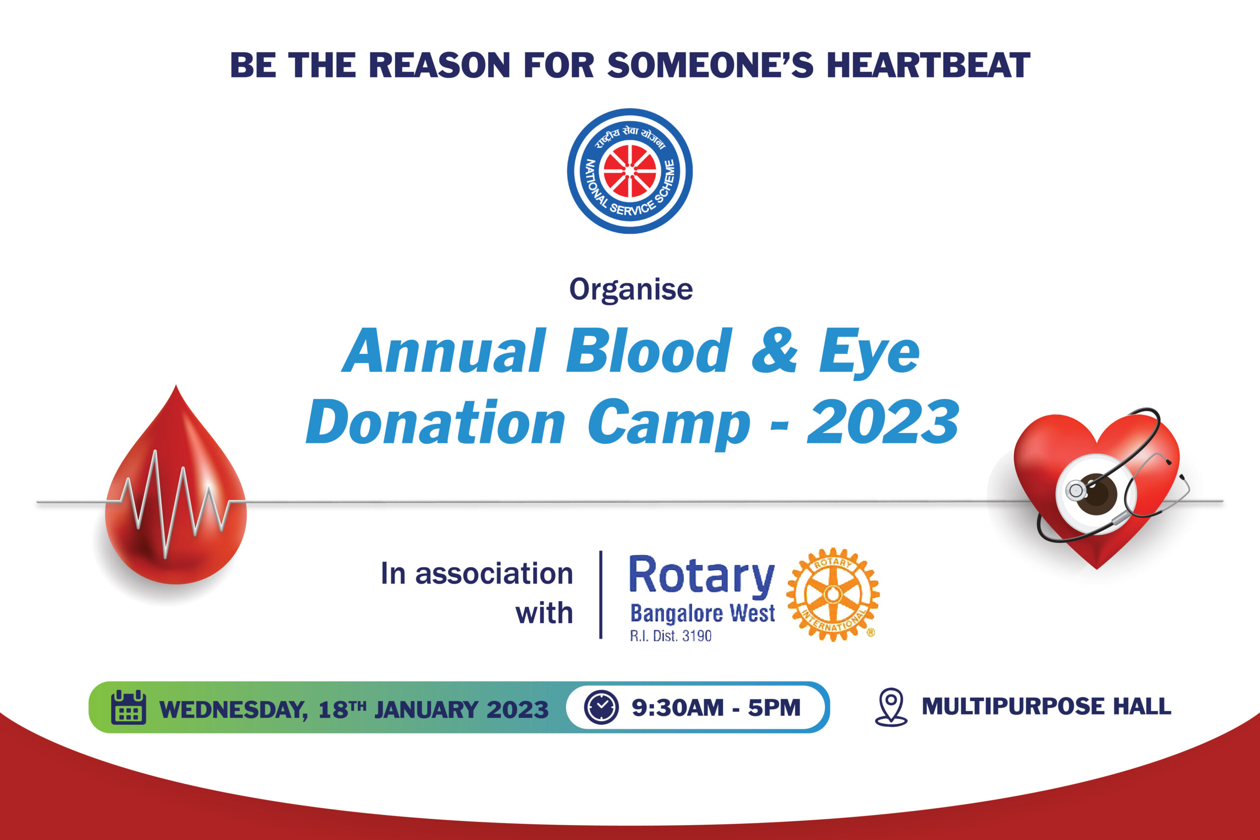 Annual Blood & Eye Donation Camp