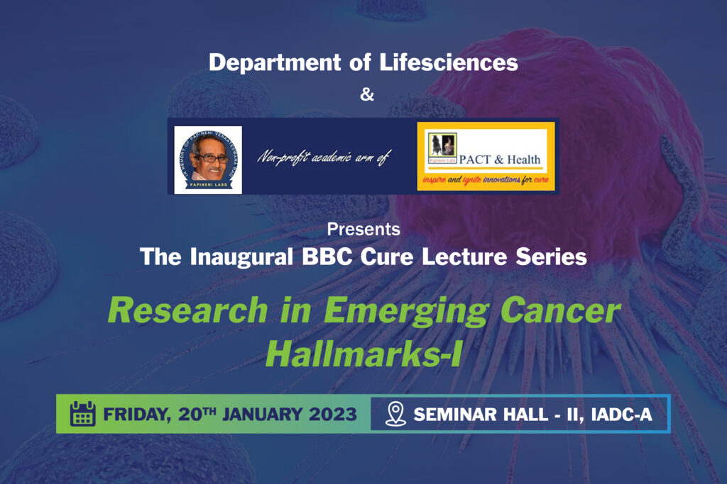 Cancer Lecture Series - Indian Academy Degree College- Autonomous