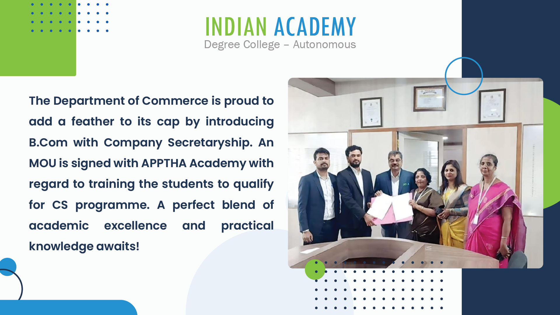 MOU Is Signed With APPTHA Academy